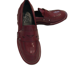 AGL Women’ dark Red Loafers size 37 /7